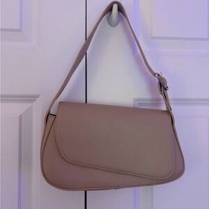 BCBGMaxAzria Classic Beige Shoulder Bag